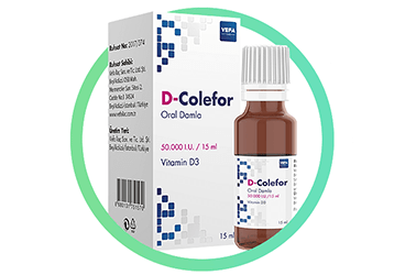 D-COLEFOR 50.000 I.U./15 ML ORAL DAMLA, COZELTI (15 ML)