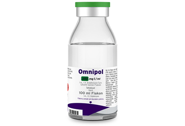 OMNIPOL 350 MG/ML IA,IV ENJ. ICIN COZELTI ICEREN FLAKON 100 ML