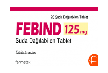 FEBIND 125 MG SUDA DAGILABILEN TABLET (28 TABLET)