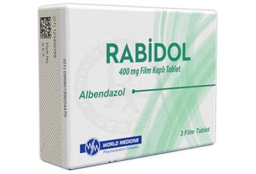 RABIDOL 400 MG FILM KAPLI TABLET (3 TABLET)