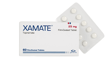 XAMATE 25 MG 60 FILM KAPLI TABLET