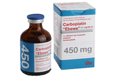 CARBOPLATIN EBEWE 450MG/45ML IV INF. ICIN KON. COZ. ICEREN 1 FLAKON