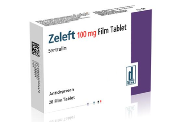 ZELEFT 100 MG 28 FILM TABLET
