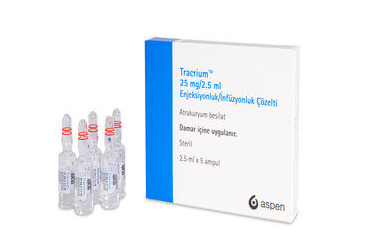 TRACRIUM 50 MG/5 ML ENJEKSIYONLUK/INFUZYONLUK COZELTI