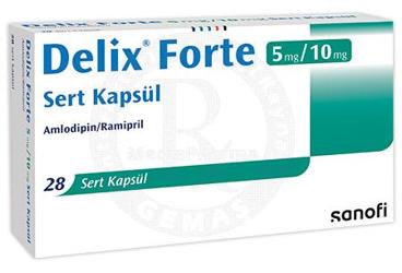 DELIX FORTE 5 MG/10 MG SERT KAPSUL (28 KAPSUL)