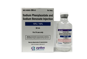 SODIUM PHENYLACETATE AND SODIUM BENZOATE %10 / %10 50ML 1 VIAL