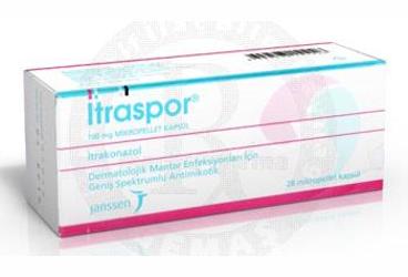 ITRASPOR 100 MG 28 MIKROPELLET KAPSUL