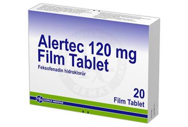 ALERTEC 120 MG 20 FILM TABLET