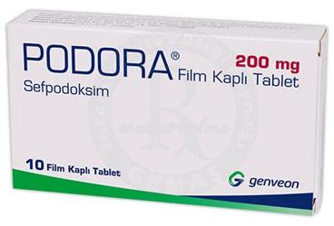 PODORA 200 MG FİLM KAPLI TABLET (10 TABLET)