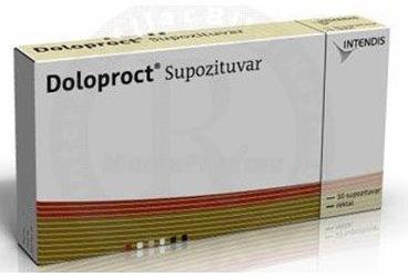 DOLOPROCT 10 SUPOZITUVAR