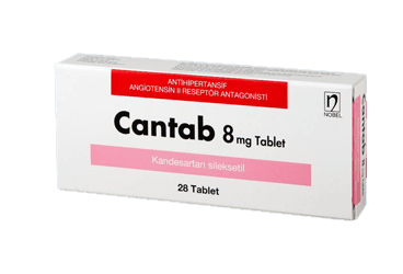 CANTAB 8 MG 28 TABLET