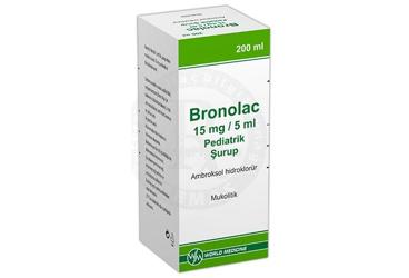 BRONOLAC 15 MG/5 ML PEDIATRIK ŞURUP (100ML)
