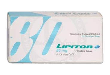 LIPITOR 80 MG 90 FILM TABLET
