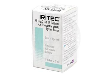 IRITEC 40 MG/2 ML IV INFUZYON ICIN KON. COZ. ICEREN FLAKON
