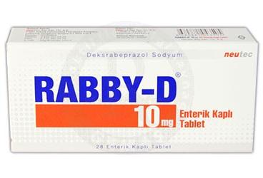 RABBY-D 10 MG 28 ENTERIK KAPLI TABLET