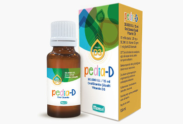 PEDIA-D 50000 IU/15 ML ORAL DAMLA