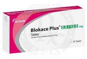 BLOKACE PLUS 2,5MG/12,5MG 30 TABLET