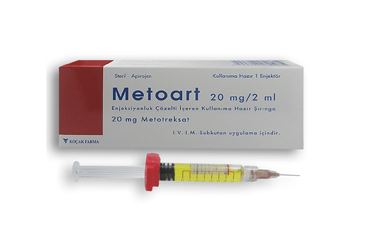 METOART 20 MG/2 ML ENJEKSIYONLUK COZELTI ICEREN ENJEKTOR (1 ENJEKTOR)