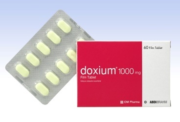 DOXIUM 1000 MG FILM TABLET (60 TABLET)