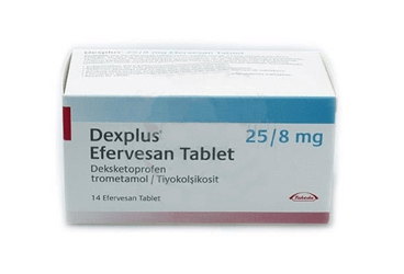 DEXPLUS 25/8 MG 20 EFERVESAN TABLET