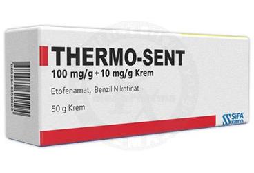 THERMO-SENT 100 MG/G + 10 MG/G KREM (50 G)