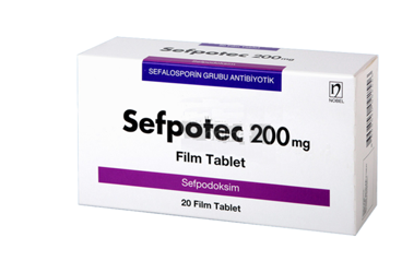 SEFPOTEC 200 MG 20 FILM TABLET