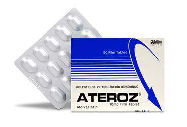 ATEROZ 10 MG 90 FILM TABLET
