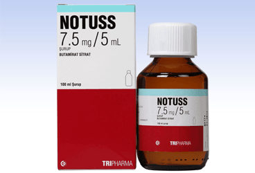 NOTUSS 7,5 MG/5 ML 100 ML SURUP