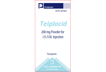 TEIPLACID 200 MG I.V./I.M ENJEKSIYONLUK COZELTI HAZIRLAMAK ICIN LIYOFILIZE TOZ VE COZUCU