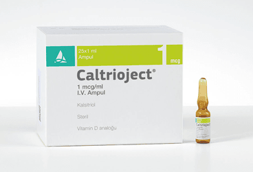 CALTRIOJECT 1 MCG/ML 25 AMPUL