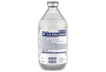 PF 1/4 POLIDEKS IV INFUZYON ICIN COZELTI 500 ML SETLI