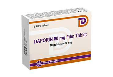 DAPORIN 60 MG FILM KAPLI TABLET (6 TABLET)