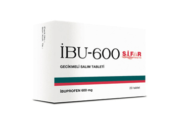 IBU 600 MG SIFAR DEGISTIRILMIS SALIMLI TABLET (20 TABLET)