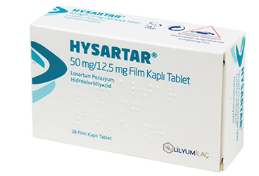 HYSARTAR 50 MG/12,5 MG 28 FILM KAPLI TABLET