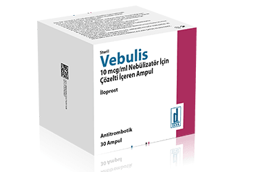 VEBULIS 10 MCG/ML NEBULIZATOR ICIN COZELTI ICEREN 30 AMPUL