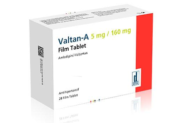 VALTAN-A 5 MG/160 MG 28 FILM TABLET