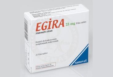 EGIRA 25 MG 4 FILM TABLET