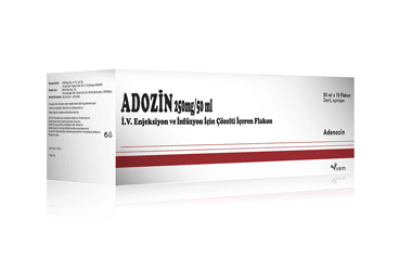 ADOZIN 250 MG/50 ML IV ENJEKSIYON VE INFUZYON ICIN COZELTI ICEREN FLAKON (10 FLAKON)