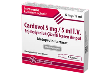 CARDOVOL 5 MG/5 ML IV ENJ. COZELTI ICEREN 5 AMPUL