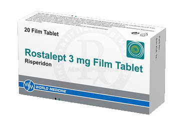 ROSTALEPT 3 MG  20 FILM TABLET