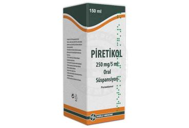 PIRETIKOL 250 MG/5 ML ORAL SUSPANSIYON (150 ML)