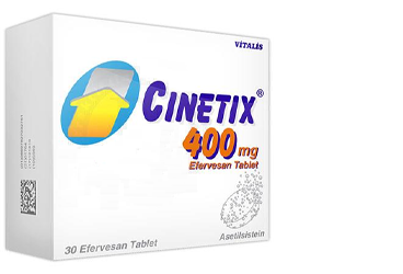 CINETIX 400 MG 30 EFERVESAN TABLET