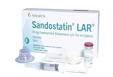 SANDOSTATIN LAR 10 MG 1 FLAKON