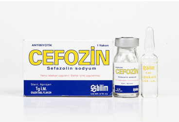 CEFOZIN 1 G IM ENJEKSIYONLUK COZELTI ICIN TOZ ICEREN FLAKON (1 FLAKON)