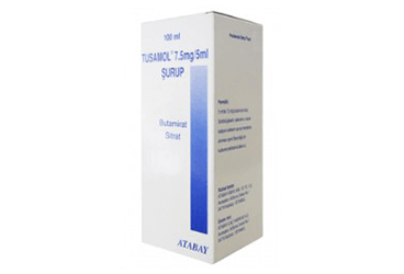 TUSAMOL 7,5 MG/5 ML SURUP