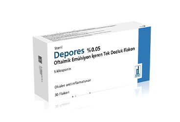 DEPORES %0,05 OFTALMIK EMULSIYON ICEREN TEK DOZLUK 30 FLAKON