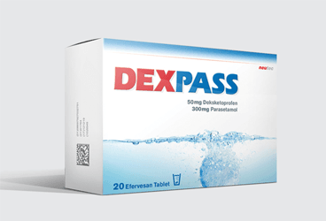 DEXPASS 25/300 MG  EFERVESAN TABLET
