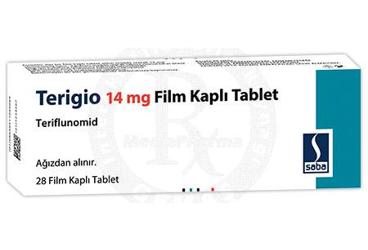 TERIGIO 14 MG FILM KAPLI TABLET (28 TABLET)