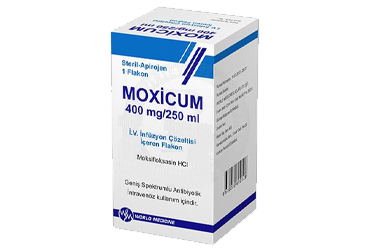 MOXICUM 400 MG/250 ML IV INF. COZELTISI ICEREN 1 FLAKON