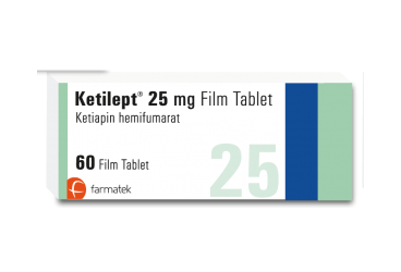 KETILEPT 25 MG 60 TABLET